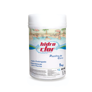 PASTILHA CLORO 90%  HIDROCLOR 1Kg