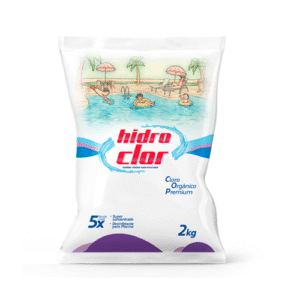 embalagem de 2kg de cloro orgânico premium